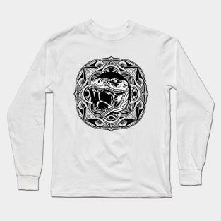 Mandala T Rex Long Sleeve T-Shirt